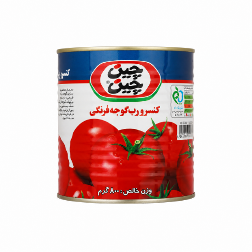 تصویر  رب گوجه فرنگی 800 گرمی چین چین